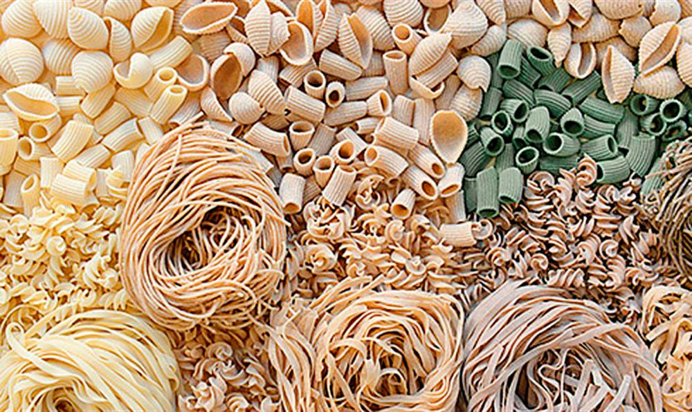 Distintos tipos de pasta de colores